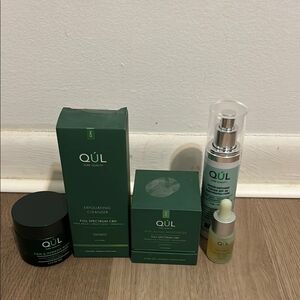 QUL Skincare Set - Green Packaging